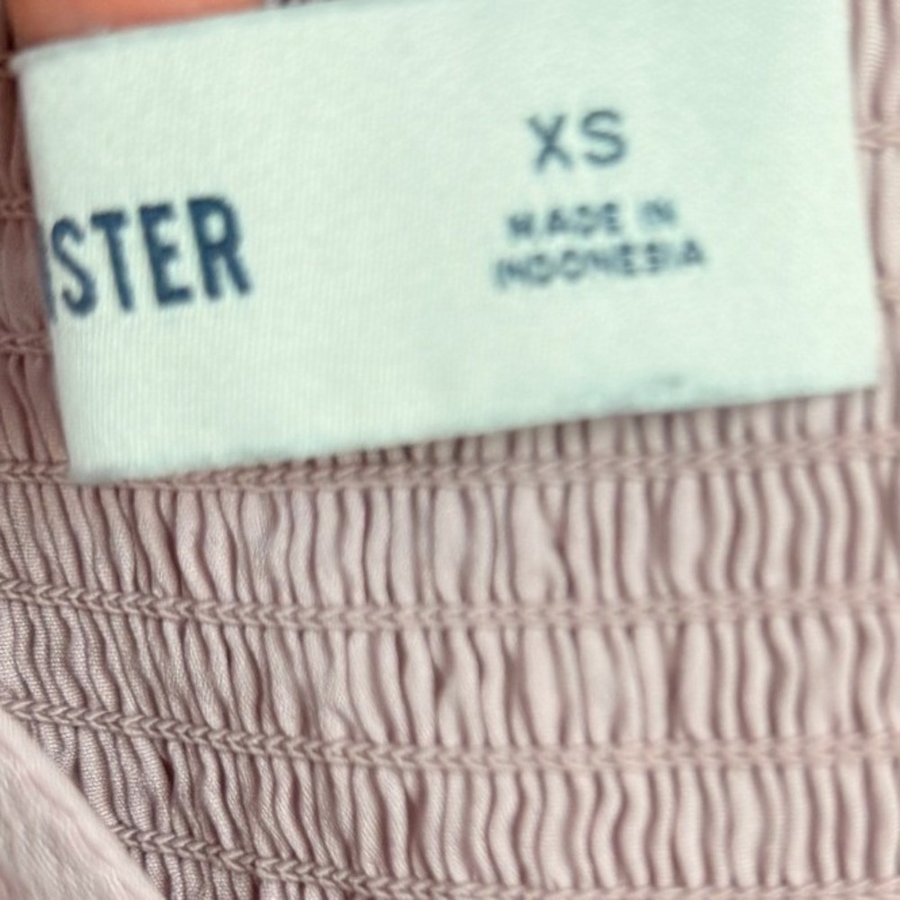 Hollister Babydoll Top XS Purple - Picture 4 of 5
